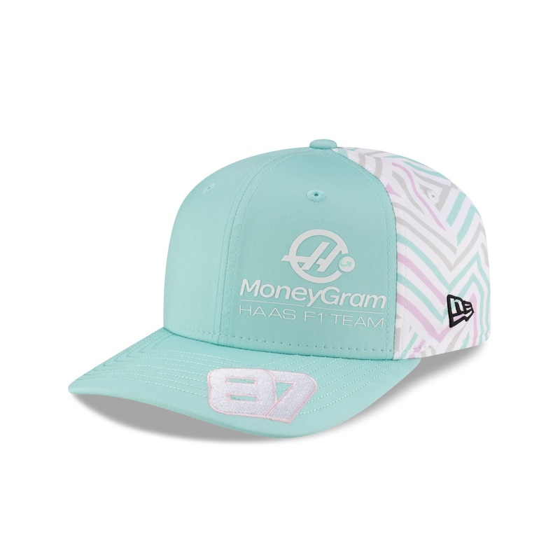 2025 Miami Race Special MoneyGram Haas F1 Team Oliver Bearman 9SEVENTY Stretch-Snap Hat One Size