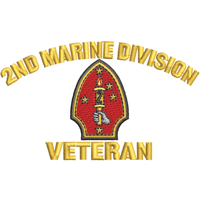 2nd Marine Division Veteran Symbol 2nd Marine Division Veteran Symbol One Size