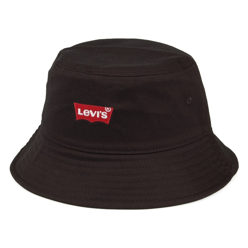 Levi’s Hats Batwing Cotton Bucket Hat – Black M