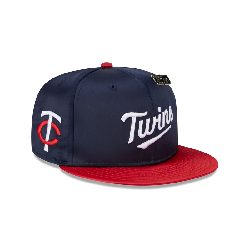 Minnesota Twins Satin Pin 9FIFTY Snapback Hat One Size