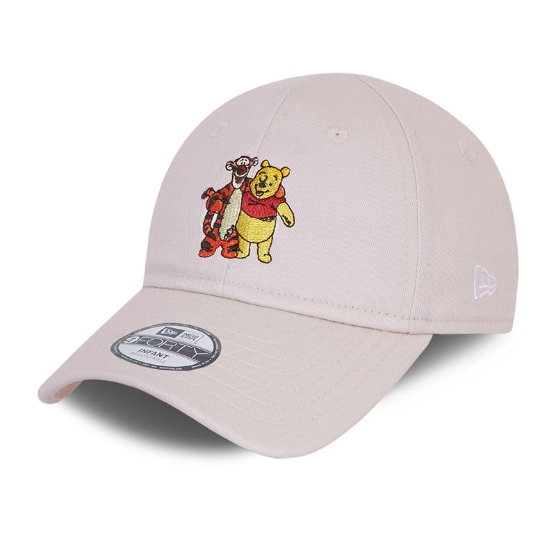 New Era Baby 9FORTY Winnie The Pooh Baseball Cap – Disney Character – Stone Infant 1-Size