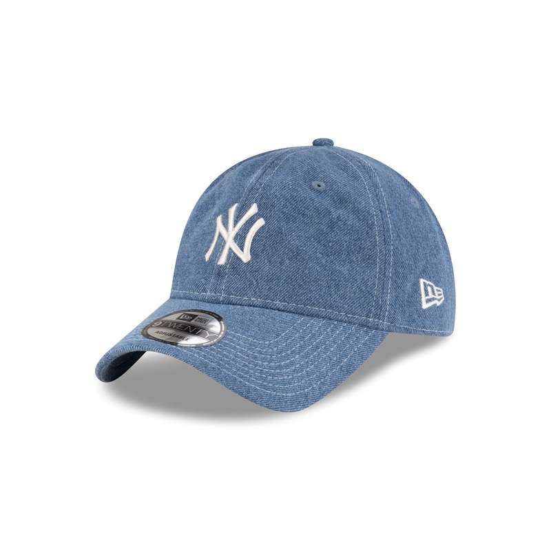 New York Yankees Denim Blue 9TWENTY Adjustable Hat One Size