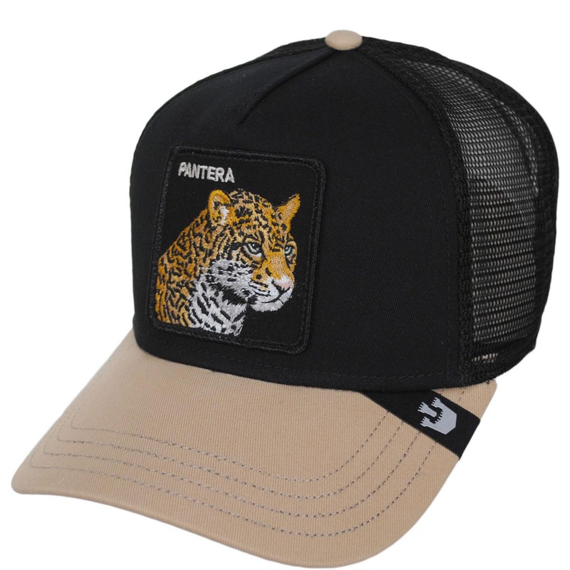Pantera Mesh Trucker Snapback Baseball Cap BLACK ADJUSTABLE