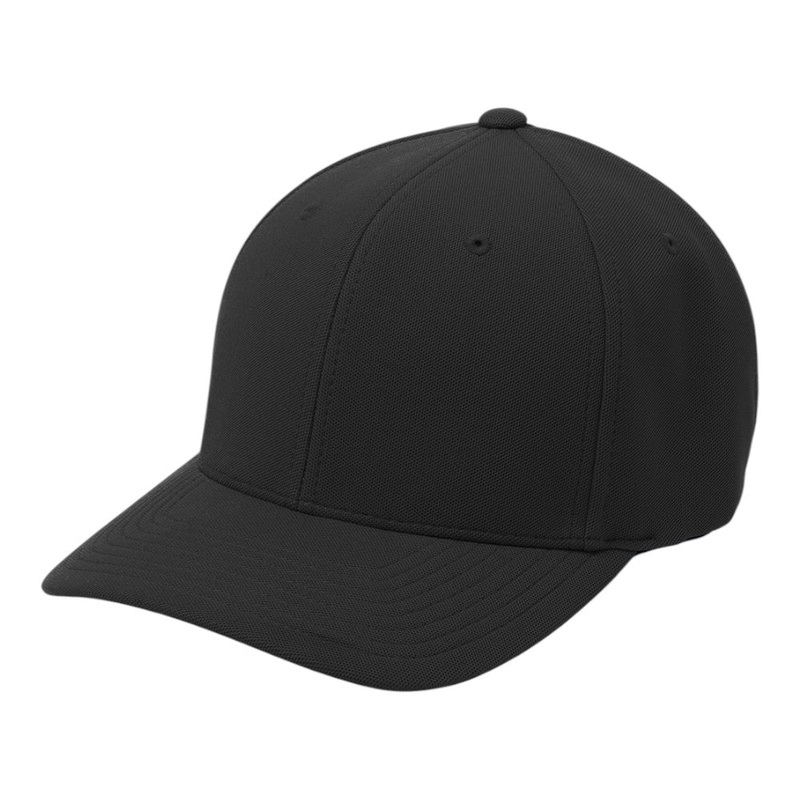 Port Authority C934 Flexfit 110 Cool & Dry Mini Pique Cap Black