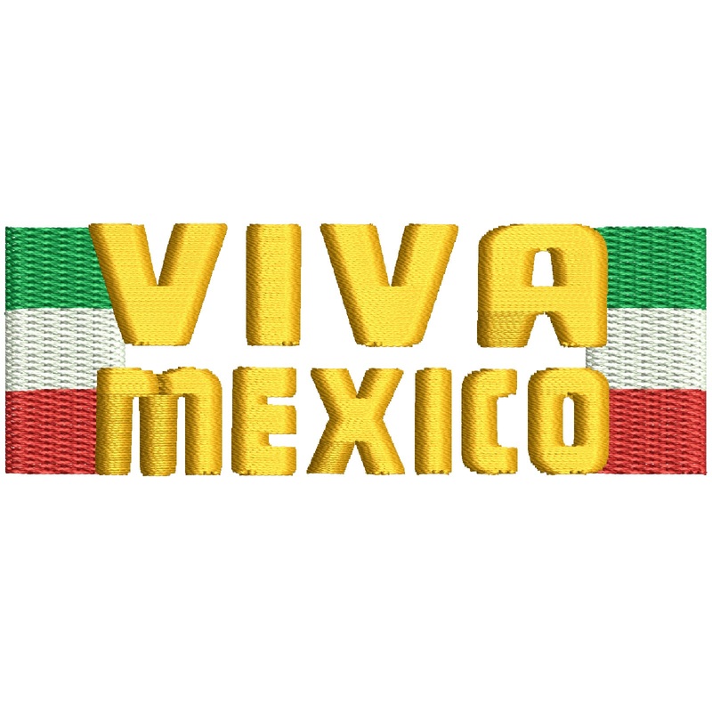 Viva Mexico Flag Default Title One Size