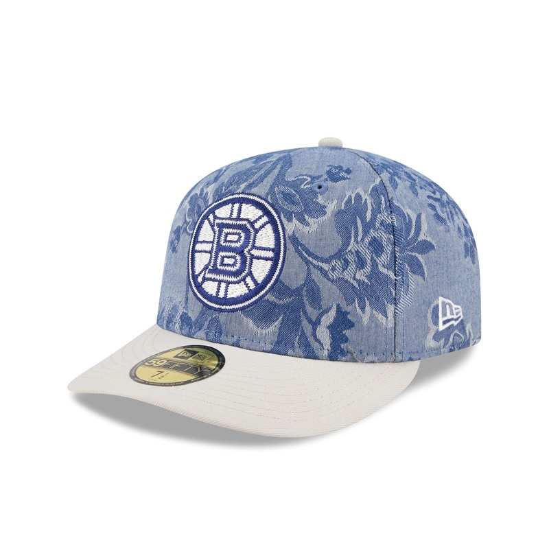 Boston Bruins Two-Tone Denim 59FIFTY Fitted Hat 7