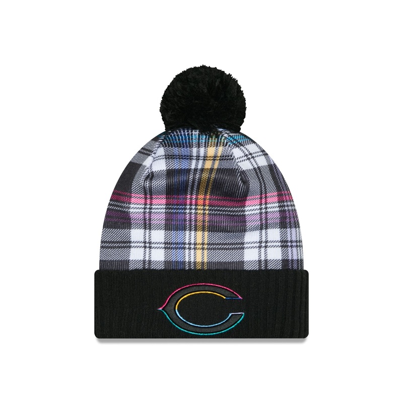 Chicago Bears 2024 Crucial Catch Sport Pom Knit Hat One Size