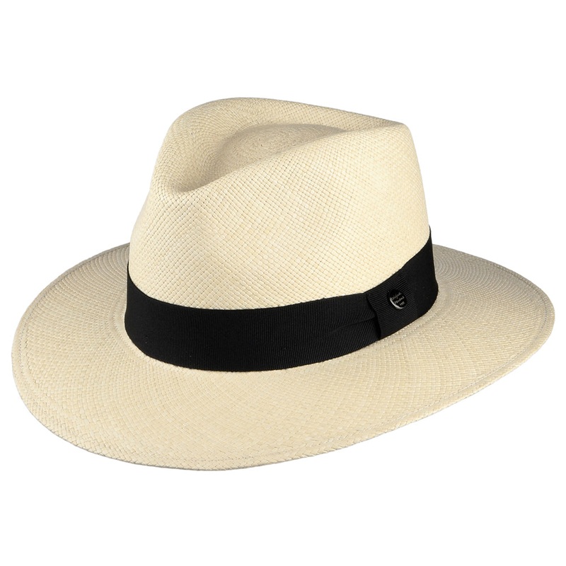 City Sport Panama Safari Fedora Hat – Natural Old S