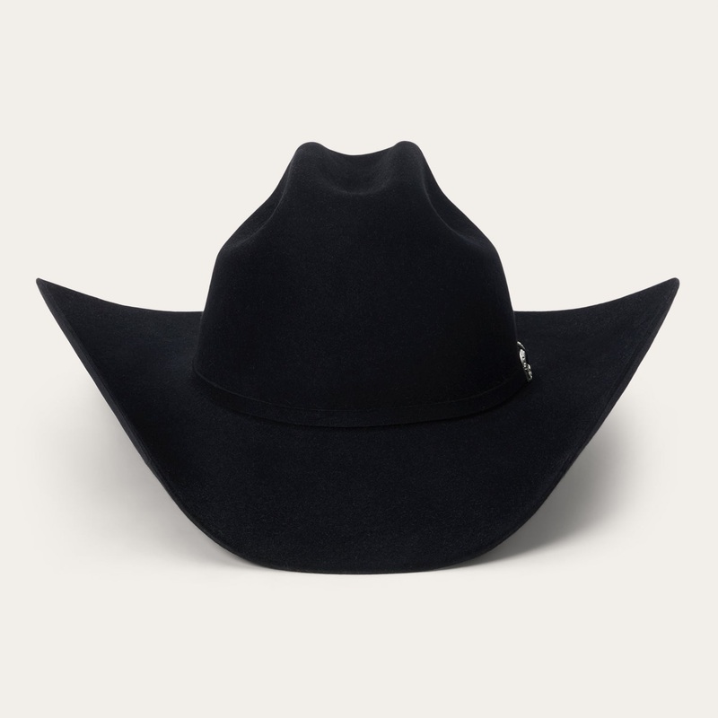 Lariat 5X Cowboy Hat – 4 1/4″ Brim Black 6 3/4