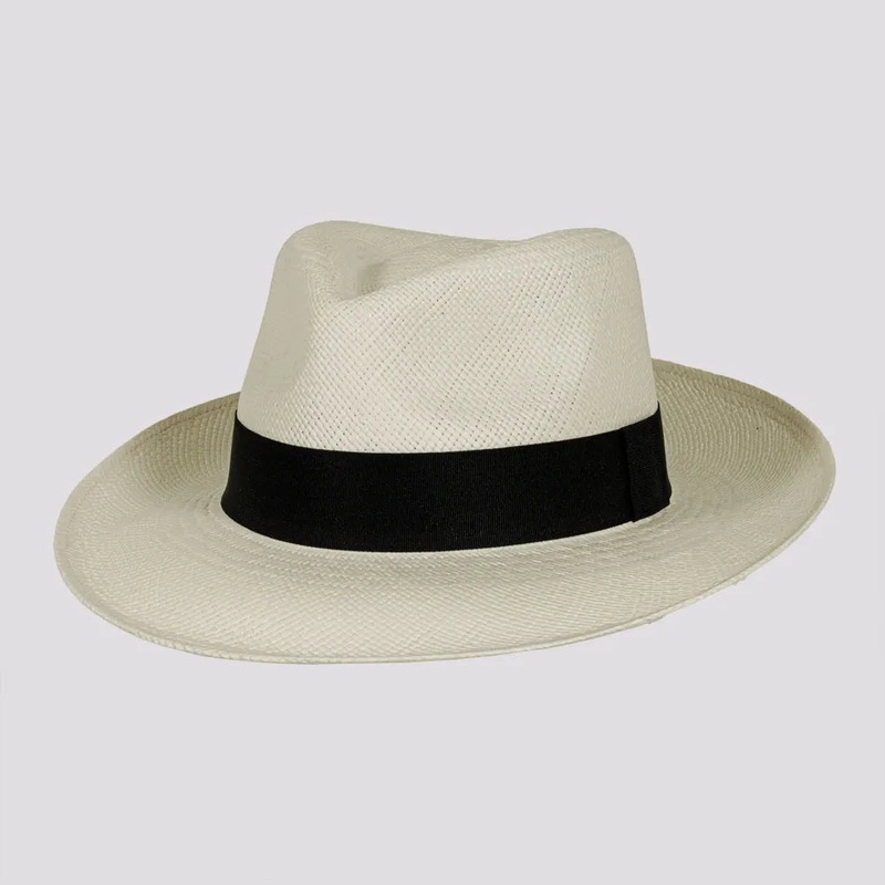 Medellin | Mens Fedora Panama Hat Natural SM