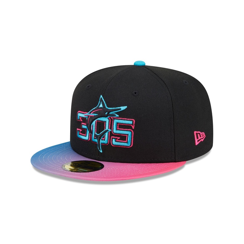 Miami Marlins City Connect 59FIFTY Fitted Hat 7