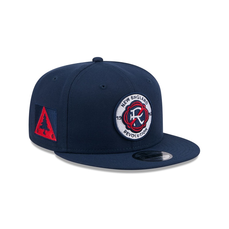 New England Revolution 2024 Jersey Hook 9FIFTY Snapback Hat One Size