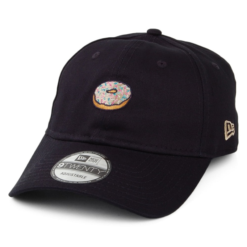 New Era 9TWENTY Doughnut Baseball Cap – Borough – Black Adjustable