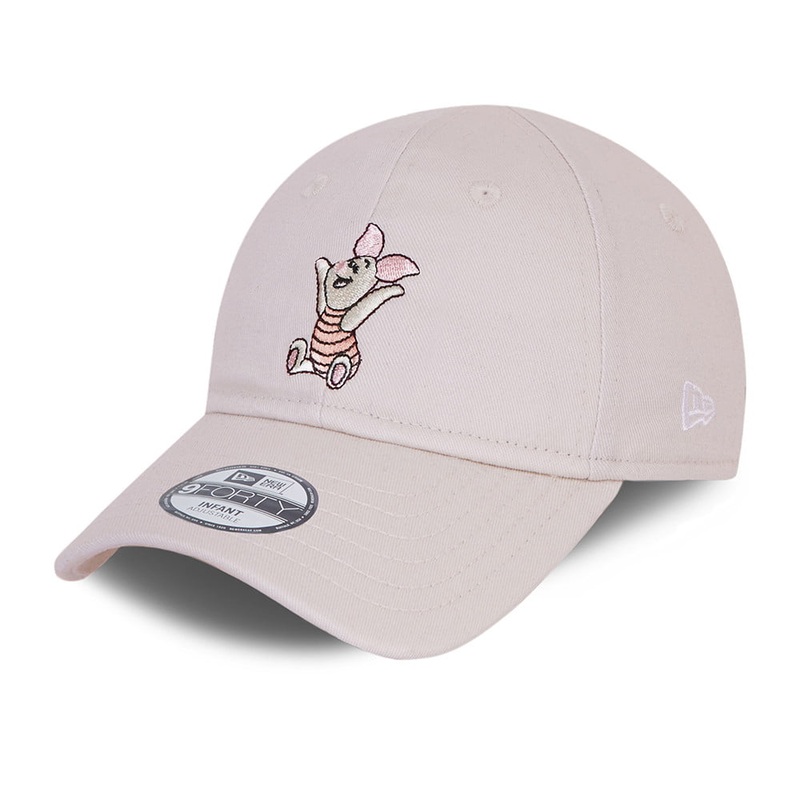 New Era Baby 9FORTY Piglet Baseball Cap – Disney Character – Stone Infant 1-Size