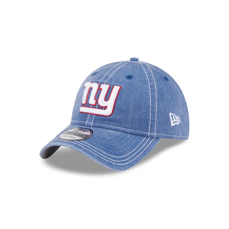New York Giants Washed Contrast 9TWENTY Adjustable Hat One Size