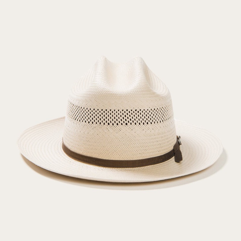 Open Road 10X Straw Cowboy Hat Toasted 6 3/4