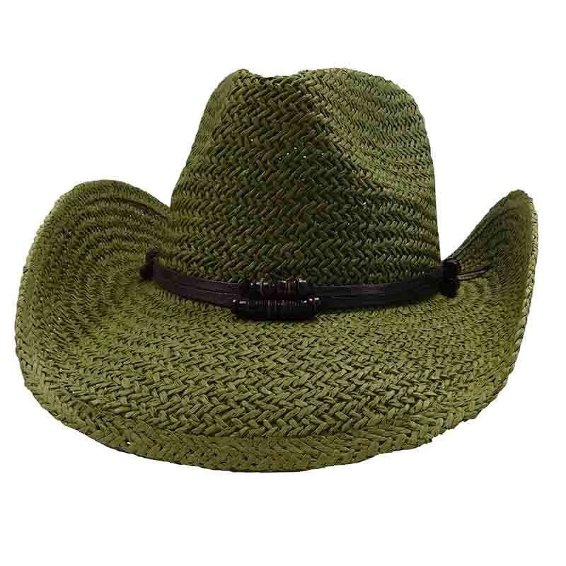 Woven Toyo Western Hat – by Sun Styles – 8 colors Sage