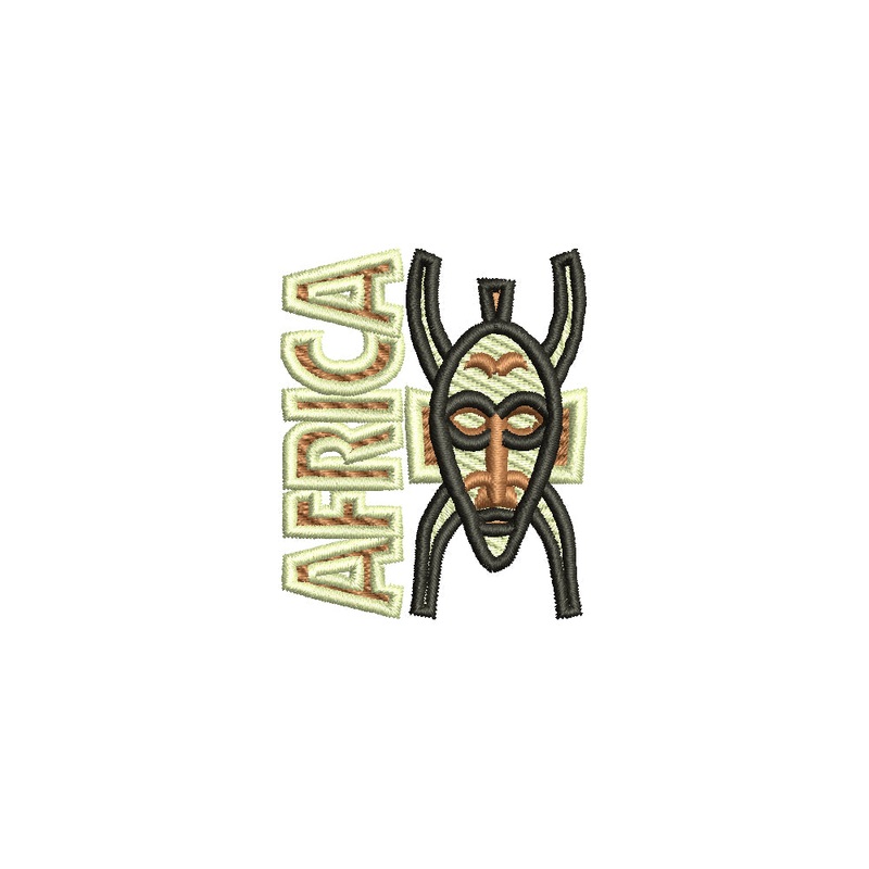 Africa Mask Default Title One Size