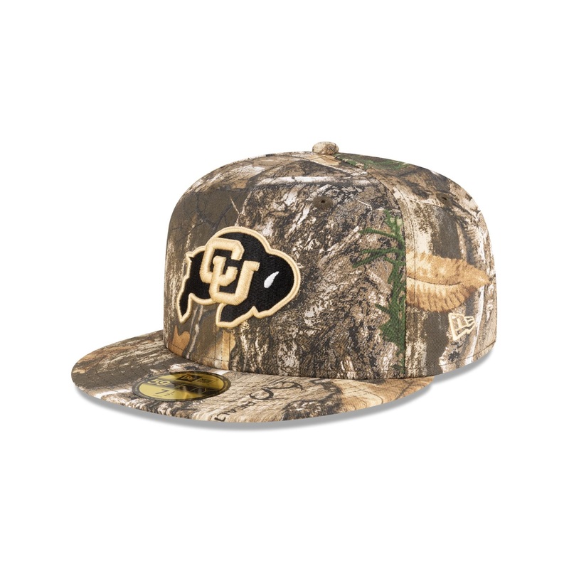 Colorado Buffaloes Tan Terry Realtree 59FIFTY Fitted Hat 7