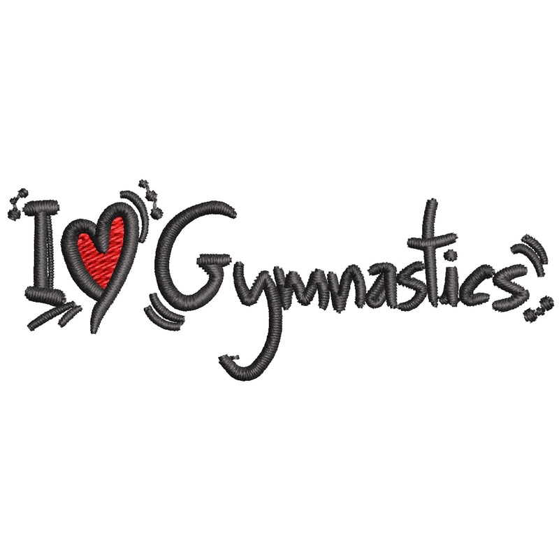 I Love Gymnastics I Love Gymnastics One Size