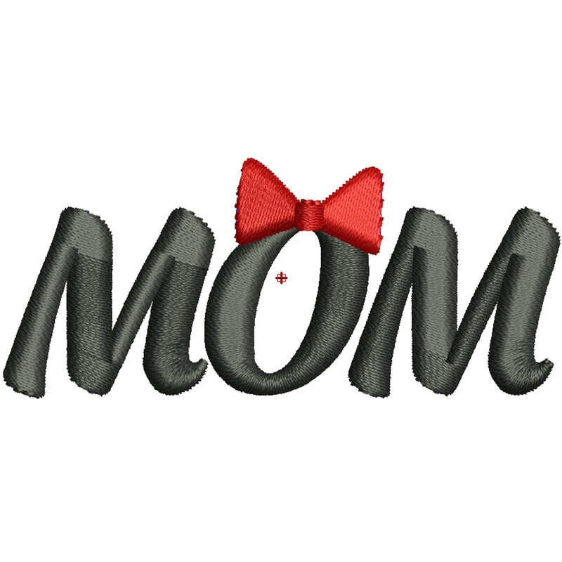 Mom Bowtie Default Title One Size