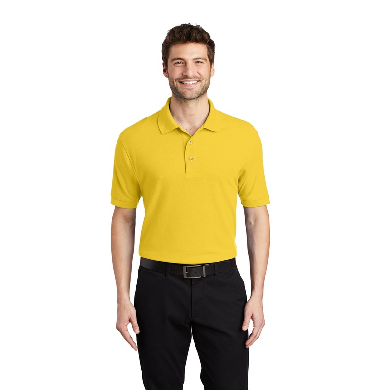 Port Authority K500 Silk Touch Polo – Sunflower Yellow Sunflower Yellow XS