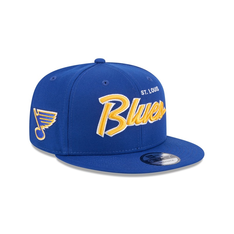 St. Louis Blues Script 9FIFTY Snapback Hat One Size