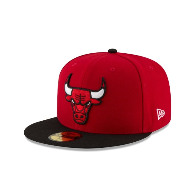 Chicago Bulls Two Tone 59FIFTY Fitted Hat 6 7/8