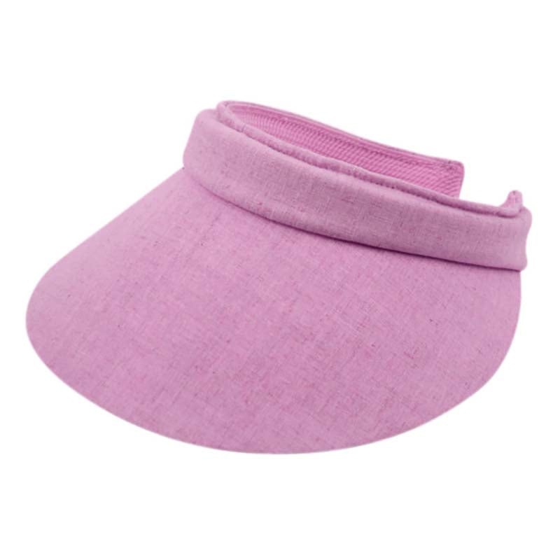 Cotton Clip On Sun Visor, 4″ peak – Epoch Hats Lavender Small (55 cm)