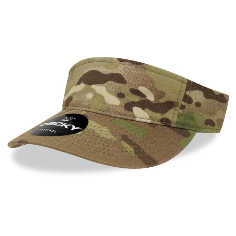 Decky 6311 – MultiCam Camo Visor, Sun Visor Camouflage – CASE Pricing MultiCam Camo