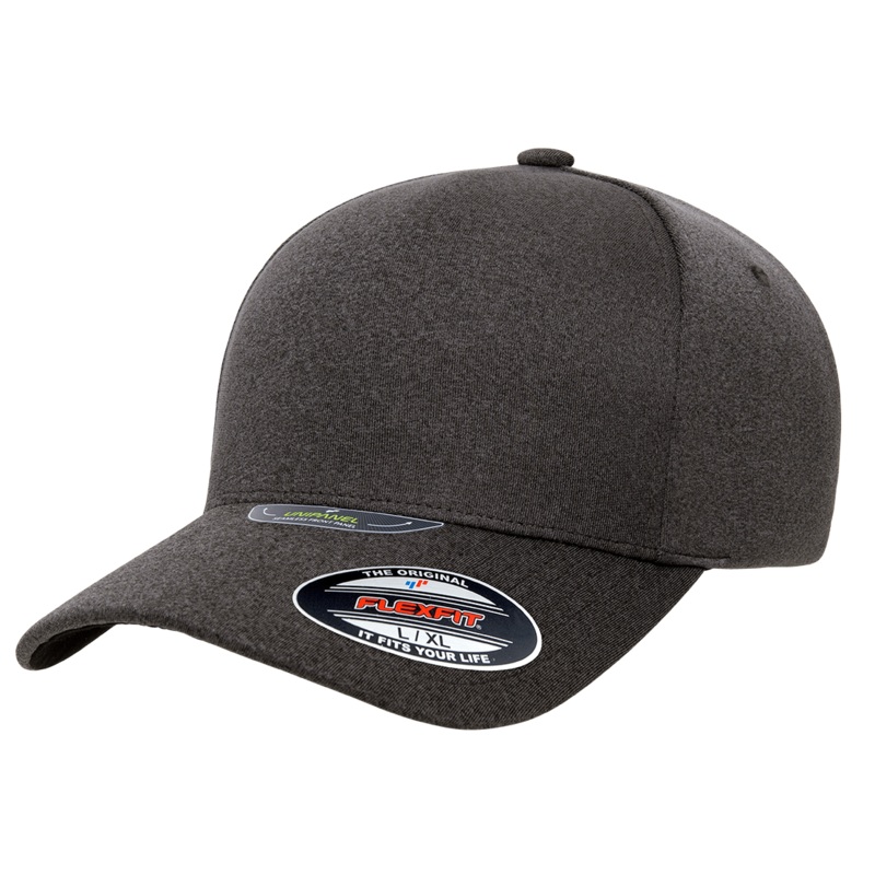 Flexfit 5577UP – Unipanel Solid Cap Melange Dark Grey S/M