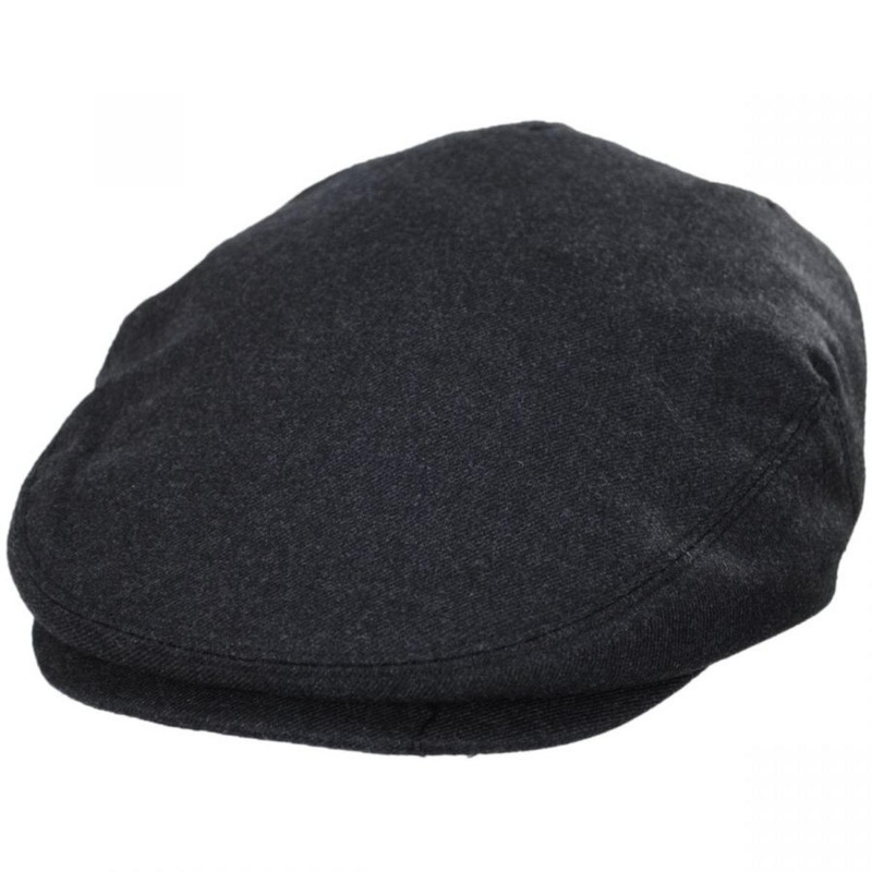 Hampstead Japanese Wool Ivy Cap CHARCOAL S