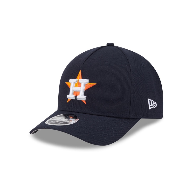 Houston Astros Authentic Collection 9FORTY M-Crown A-Frame Snapback Hat One Size