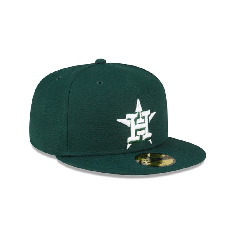 Houston Astros Dark Green 59FIFTY Fitted Hat 7