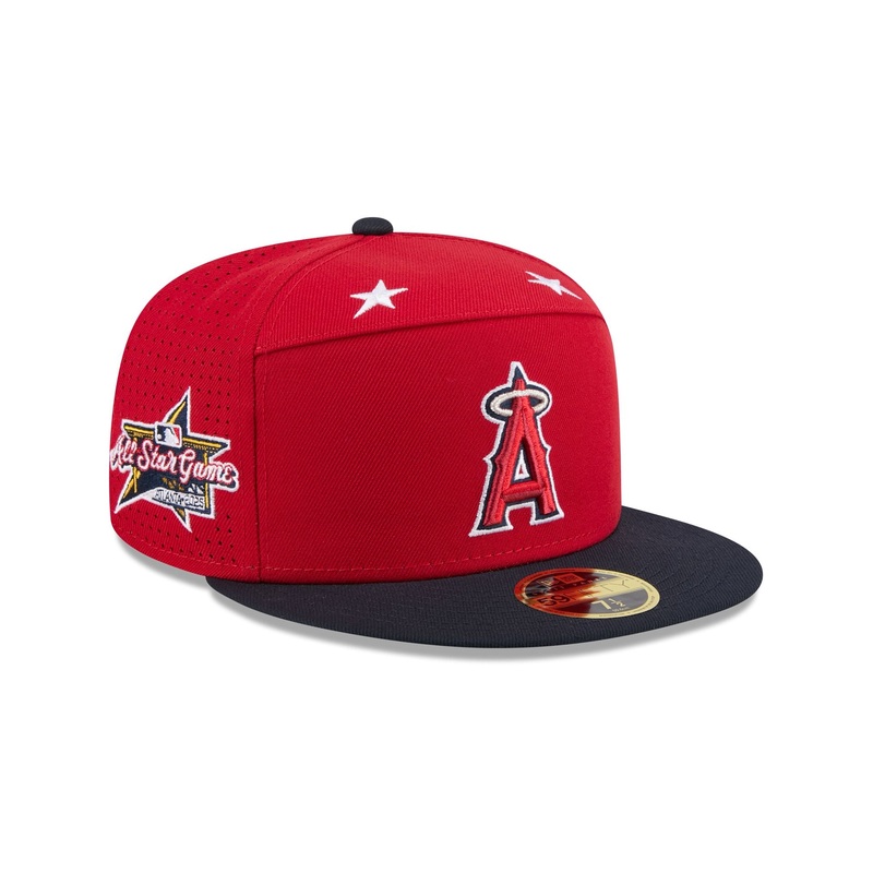 Los Angeles Angels 2025 All-Star Game Split Panel 59FIFTY Fitted Hat 7