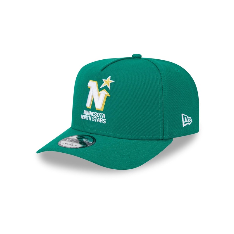 Minnesota North Stars Team 9FIFTY A-Frame Snapback Hat One Size