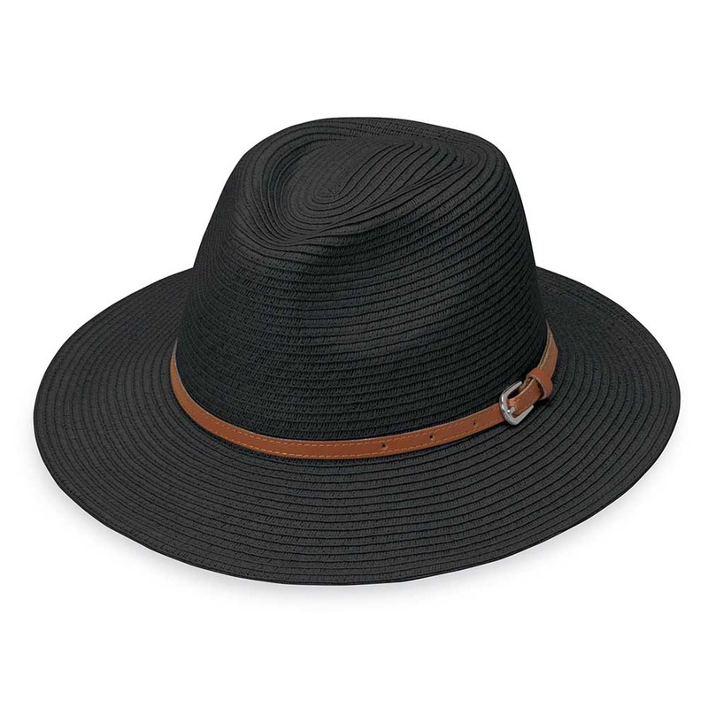 Naples Summer Fedora Hat – Wallaroo Hats Black