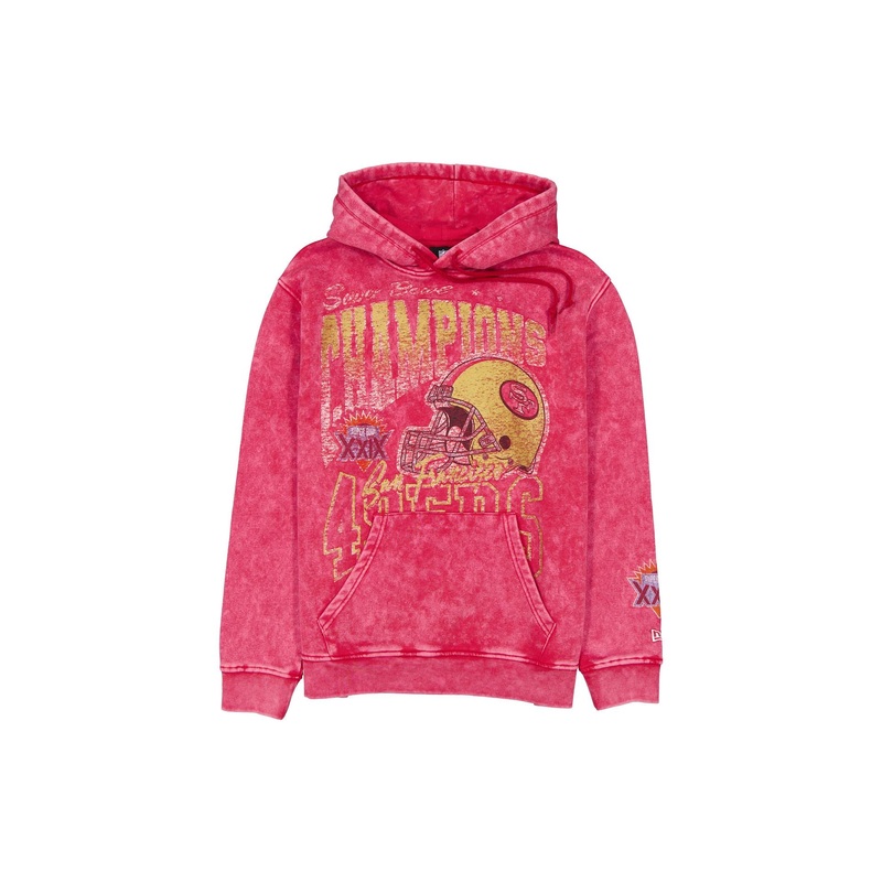 San Francisco 49ers Sport Classics Washed Hoodie S