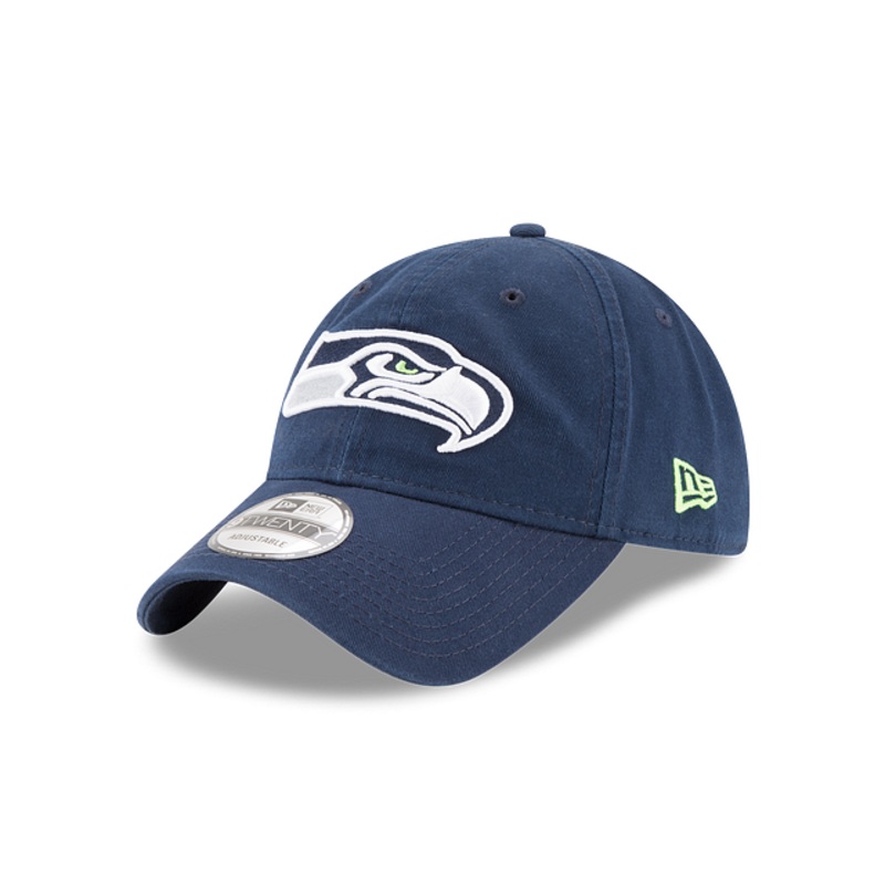 Seattle Seahawks Core Classic Blue 9TWENTY Adjustable Hat One Size