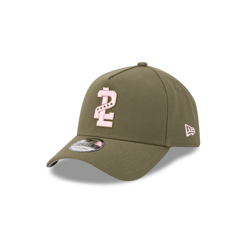 Tecos 2 Laredos Olive 9FORTY A-Frame Snapback Hat One Size