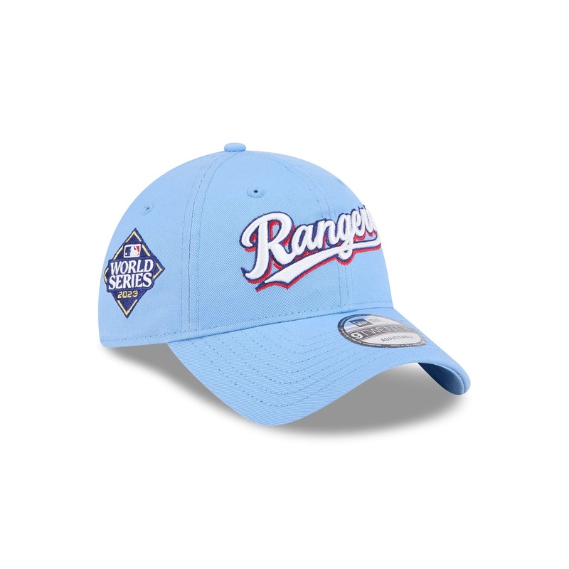 Texas Rangers Championship Pack 9TWENTY Adjustable Hat One Size
