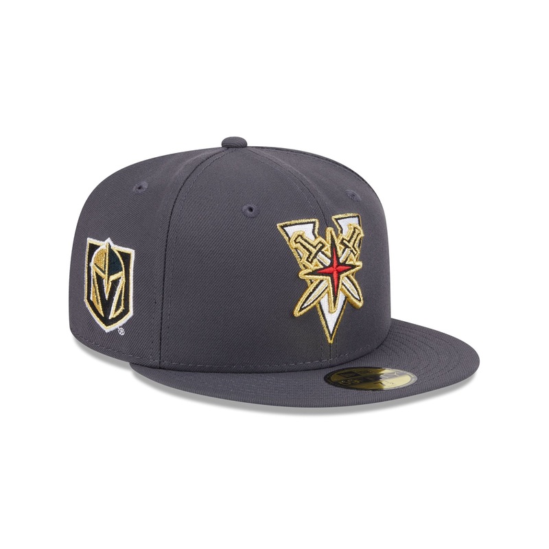 Vegas Golden Knights Deceptor 59FIFTY Fitted Hat 7