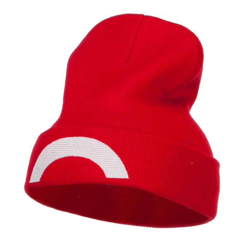 Ash Ketchum XY Series Embroidered Long Beanie Red One Size
