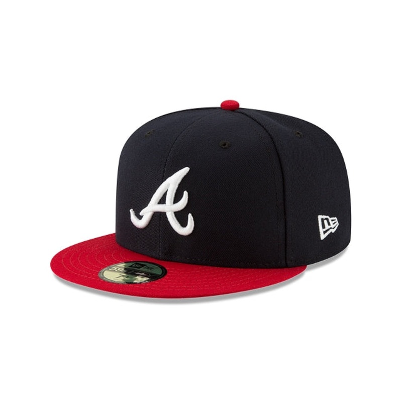 Atlanta Braves Authentic Collection Home 59FIFTY Fitted Hat 6 7/8