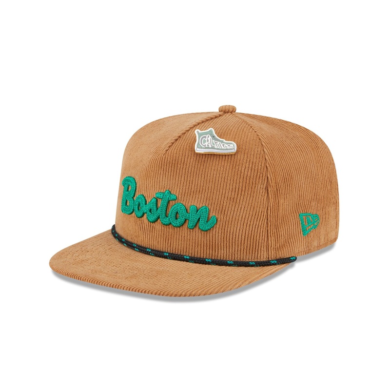 Boston Celtics 2025 All-Star Game Fan Pack Corduroy Golfer Hat One Size
