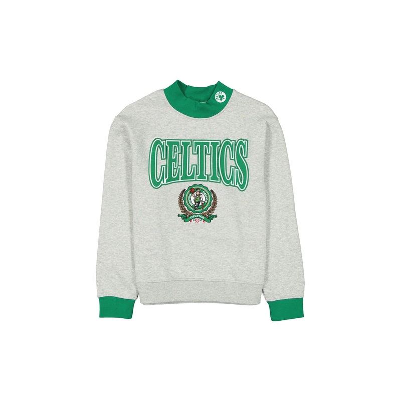 Boston Celtics Throwback Prep Women’s Mockneck Sweatshirt XS