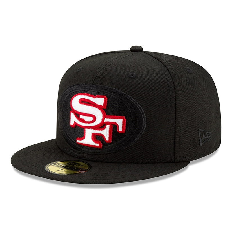 New Era 59FIFTY San Francisco 49ers Baseball Cap – NFL Elements 2.0 – Black 7