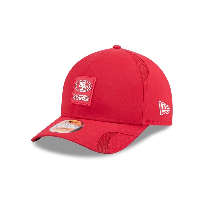 San Francisco 49ers 2025 Sideline Hot Weather 9FORTY M-Crown Snapback Hat One Size