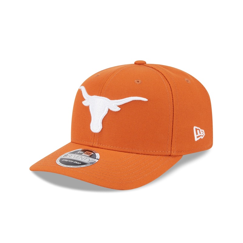 Texas Longhorns Orange Team 9SEVENTY Stretch-Snap Hat One Size