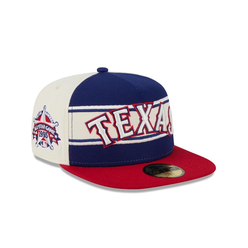 Texas Rangers Summer Derby 59FIFTY A-Frame Fitted Hat 7